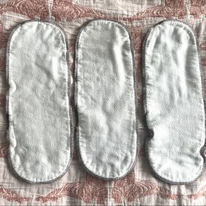 Geffenbaby organic hemp cotton diaper inserts